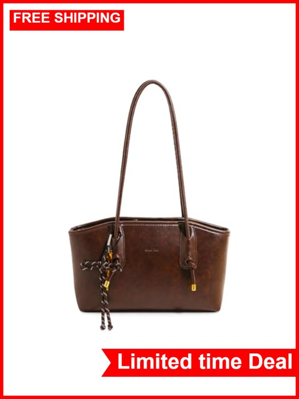 Women's Hobo Purse Faux Leather Top Handle Shoulder Bag Retro Tote